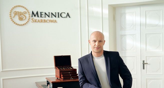 Szymon Marciniak ambasadorem Mennicy Skarbowej