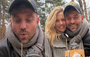 Marcin Rogacewicz świętuje 46. urodziny. Dostał tort z napisem: "I CO DALEJ?". Wymownie po informacji o utracie pracy w serialu TVP?