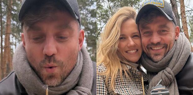 Marcin Rogacewicz świętuje 46. urodziny. Dostał tort z napisem: "I CO DALEJ?". Wymownie po informacji o utracie pracy w serialu TVP?