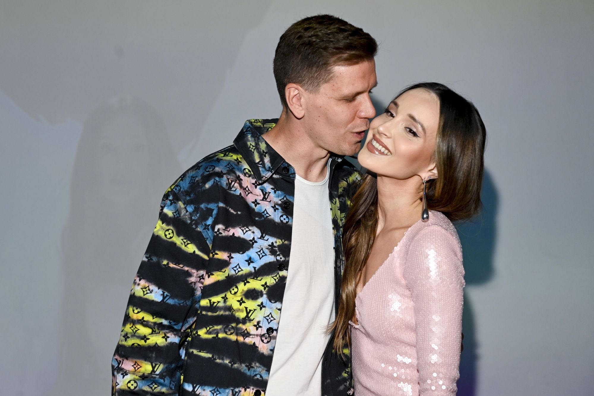 Wojciech Szczęsny i Marina Łuczenko