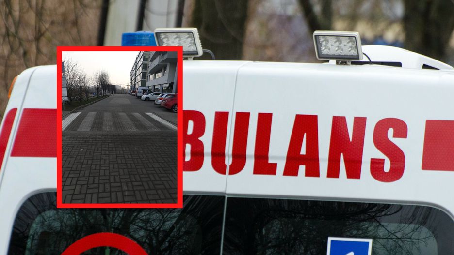 Miejsce wypadku przy ulicy Szeligowskiego w Lublinie