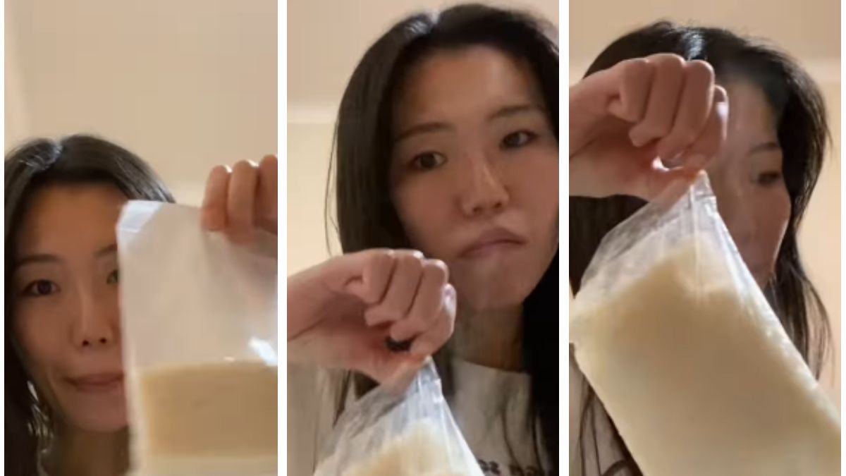 Japonka gotuje ryż w Polsce