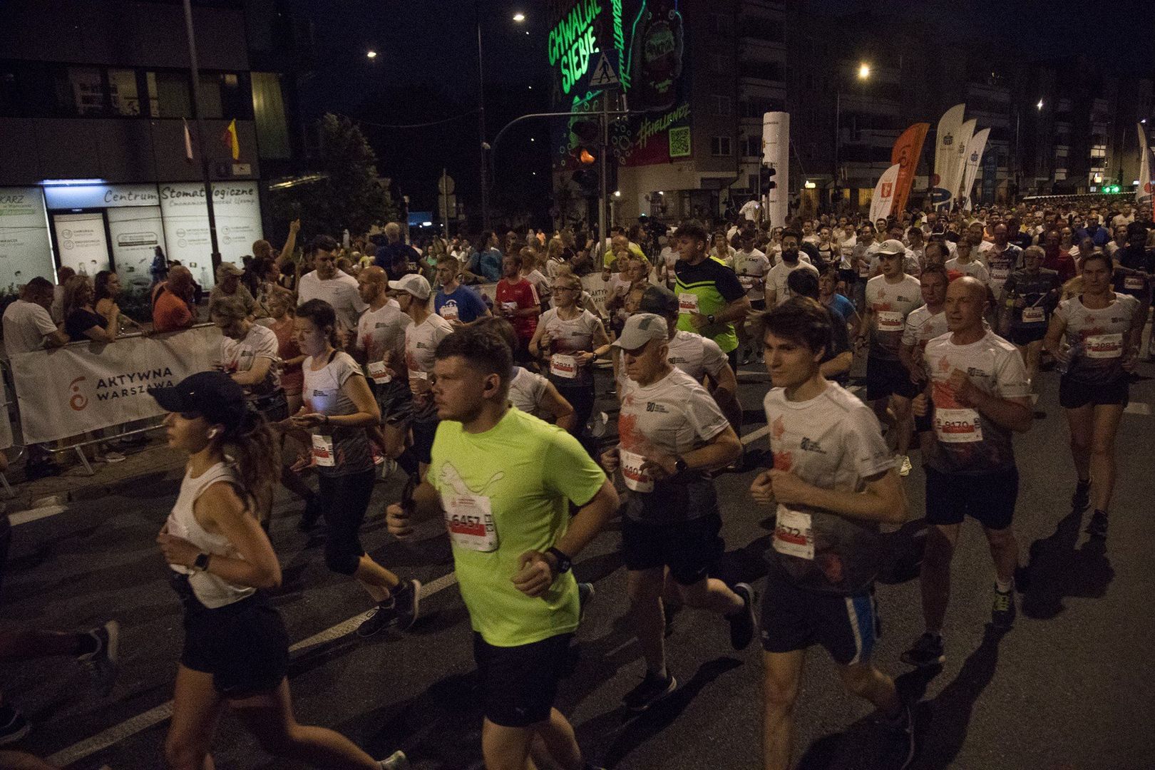 Tak wyglądał Bieg Powstania Warszawskiego na trasie na 10 km