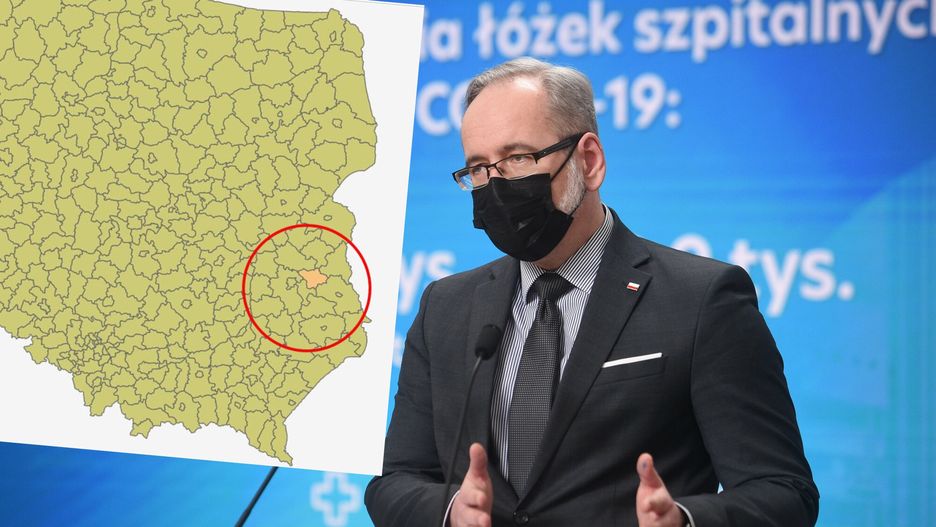 Powrót lokalnych obostrzeń. Pierwszy region spełnia warunki żółtej strefy. Zaszczepiło się tam tylko 36 proc. mieszkańców