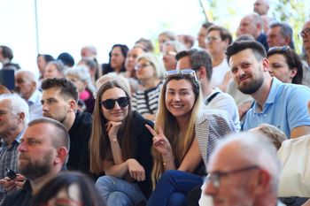 Koncert Małej Armii Janosika w Amfiteatrze Kadzielnia w Kielcach. 300-osobowy zespół dał popis swoich umiejętności