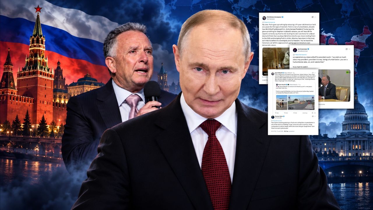 "Upokarzające". Oburzenie po słowach wysłannika Trumpa o Putinie