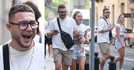 Radosny Kubańczyk "przyłapany" na mieście z tajemniczą blondynką. Znalazł już następczynię Oli Ciupy