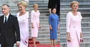 Agata Duda zaskoczyła stylizacją na spotkaniu z przywódcą Chin. Postawiła na ASYMETRYCZNĄ kreację (ZDJĘCIA)