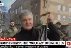 Były prezydent Ukrainy z bronią w ręku. Walczy na ulicach Kijowa