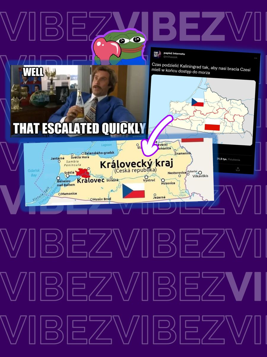 Královec: Czechy "anektują" Kaliningrad. Wreszcie otrzymają dostęp do morza?