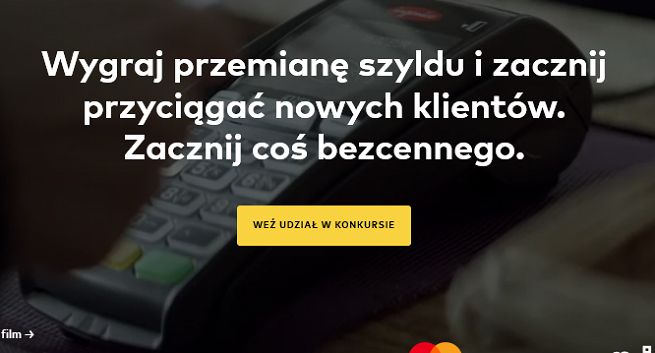 Mastercard na platformie :Dobry Znak promuje terminale płatnicze i estetyczne szyldy