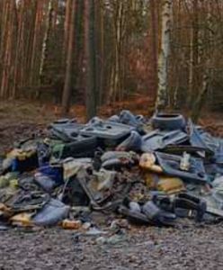 Nadleśnictwo Bolesławiec. Leśniczym ręce opadają. "Kiedy wreszcie ludzie przestaną tak śmiecić?"