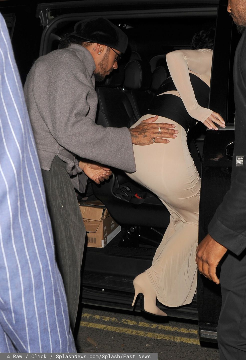 Kim Kardashian i Lewis Hamilton 