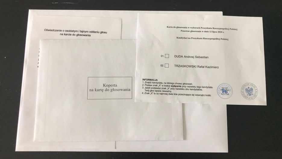 Wybory 2020. Pakiety wyborcze pomału docierają do Polaków za granicą