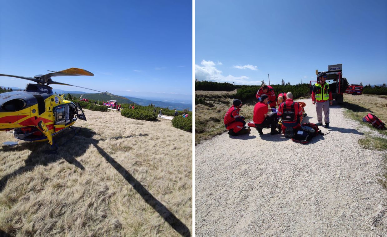 Śmierć na szlaku. Turyści próbowali go ratować