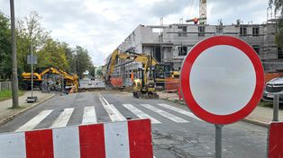 Gorzów: Utrudnienia na Przemysłowej. Robią ciepło, wodę i kanalizację