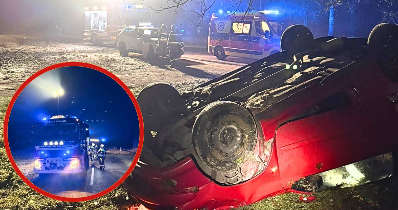 Młynary: 19-latek po alkoholu wypadł z drogi i dachował. Sprawa trafi do sądu