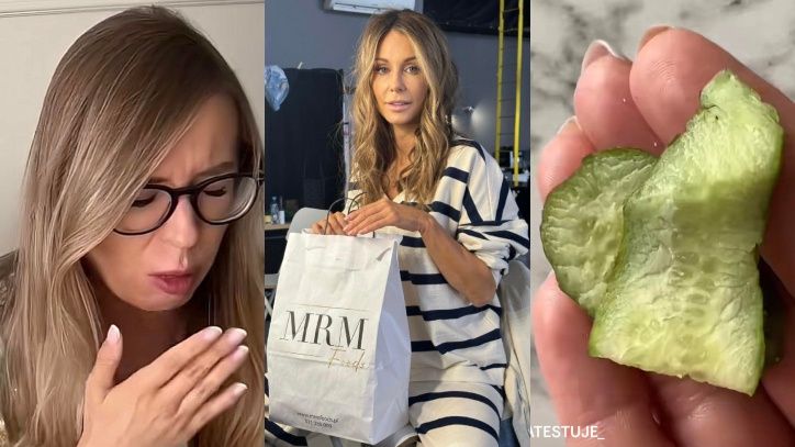 Tiktokerka MIAŻDŻY catering Małgorzaty Rozenek