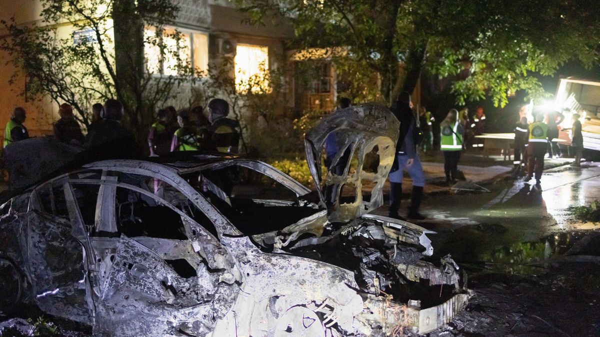 Ukraina. Atak rosyjskiego drona