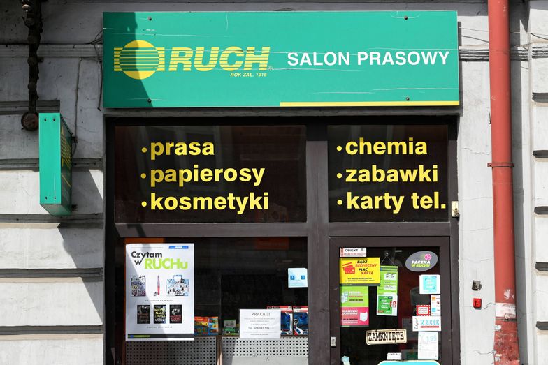 Kioski Ruchu do likwidacji. Jest oficjalny komentarz Orlenu