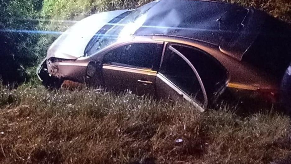 Zdjęcie z miejsca wypadku