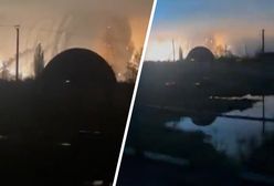 Potężne eksplozje po ataku Rosjan na miasto