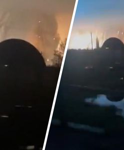 Potężne eksplozje po ataku Rosjan na miasto