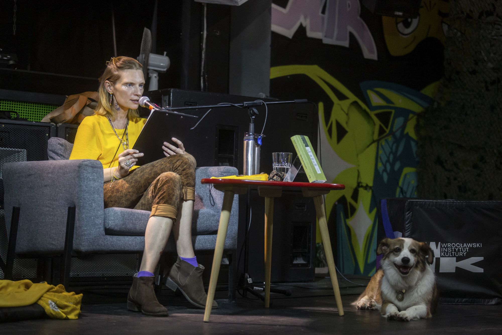 Agata Buzek na Europejskiej Nocu Literatury 