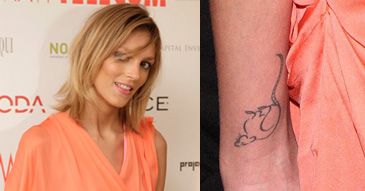 Anja Rubik ma wytatuowanego... SZCZURA!
