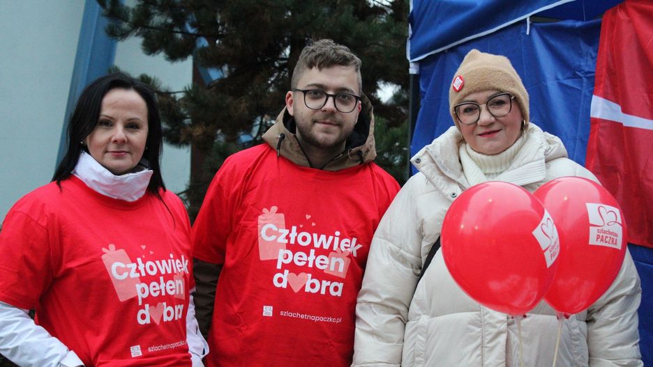 Na zdjęciu Monika Gruszka - Sendrowicz, Dawid Skoczylas i Marzena Wójcik