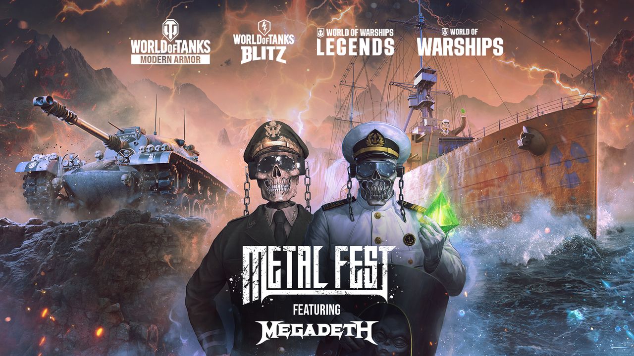 Megadeth gwiazdą Wargaming Metal Fest