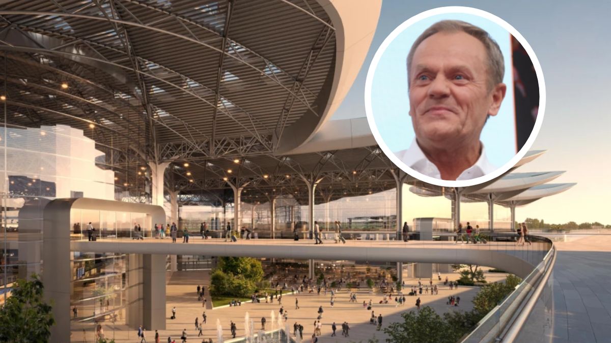 Donald Tusk stwierdził, że woli w 20 minut dojechać taksówką na lotnisko, niż najpierw przesiadać się na pociąg do Baranowa