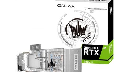 Galax GeForce RTX 2080 Ti w limitowanej edycji HOF OC Lab WC za 1799 dolarów