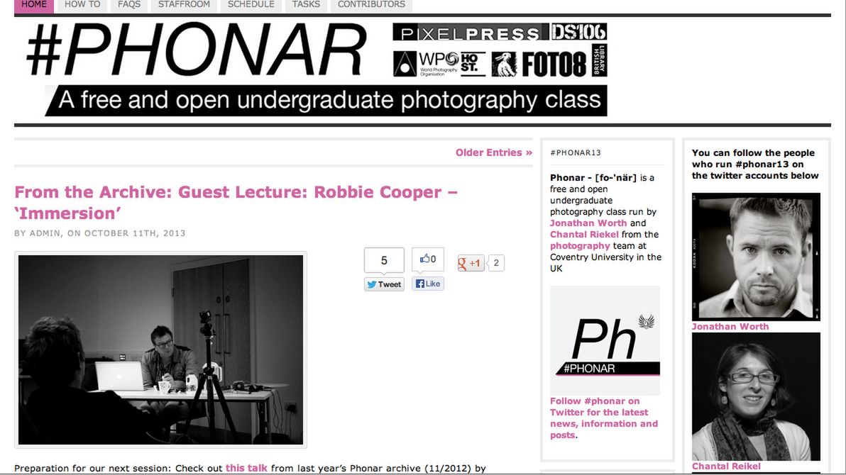 Phonar – platforma do nauki fotografii przez Internet dla wszystkich 1