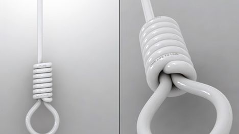 Powiesić się na żarówce? - Żart? 1