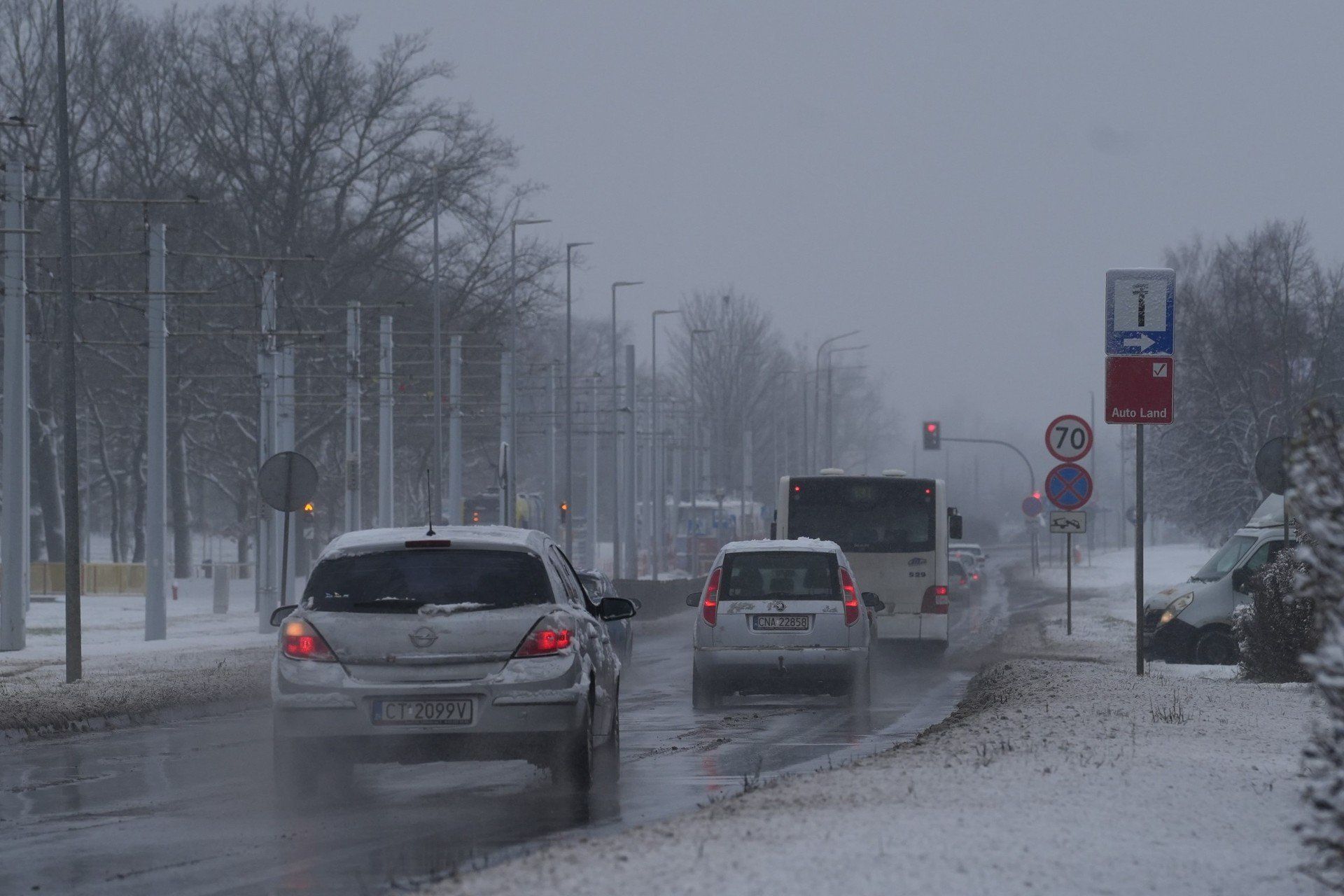 Toruń po ataku zimy