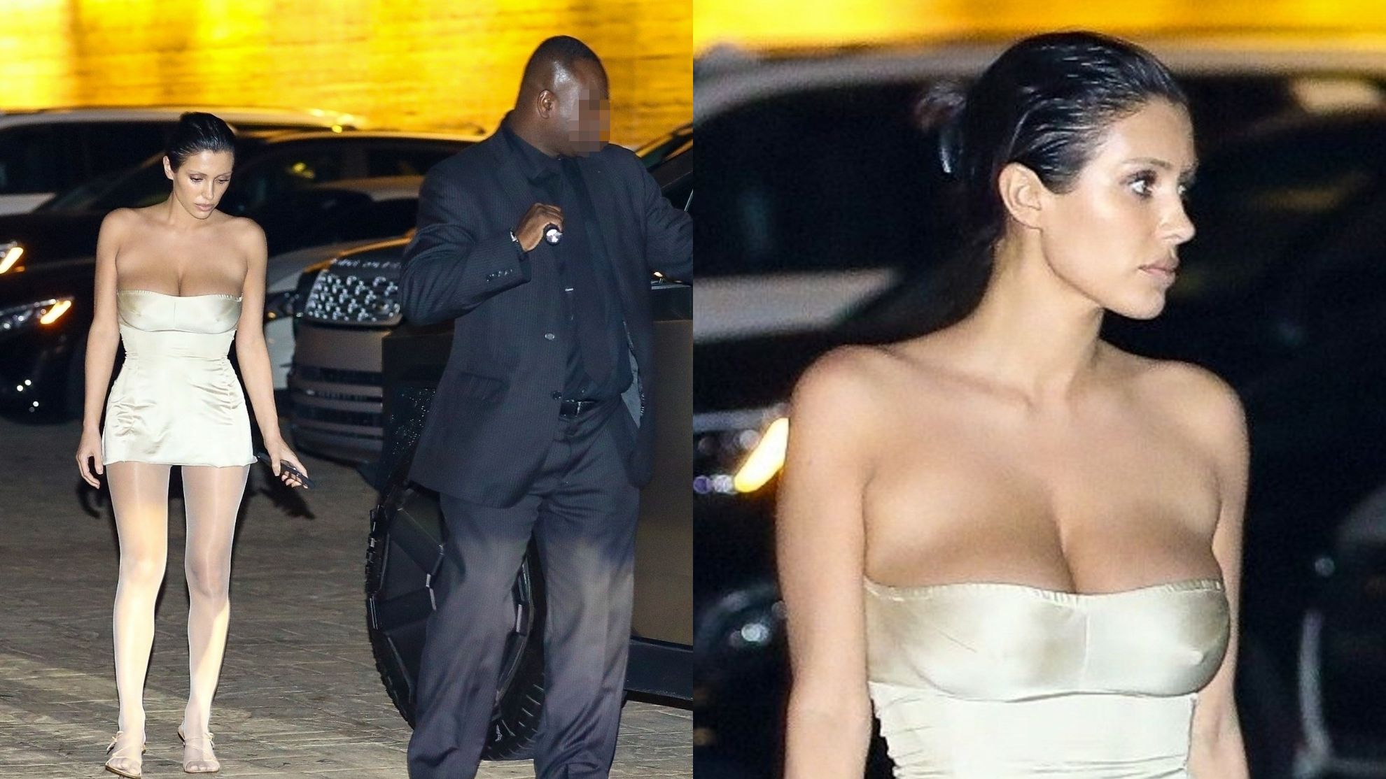 Bianca Censori szwenda się po ulicy w Malibu. Tym razem nie towarzyszył jej Kanye