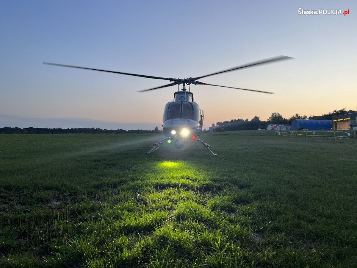 Policyjny śmigłowiec Bell 407GXi