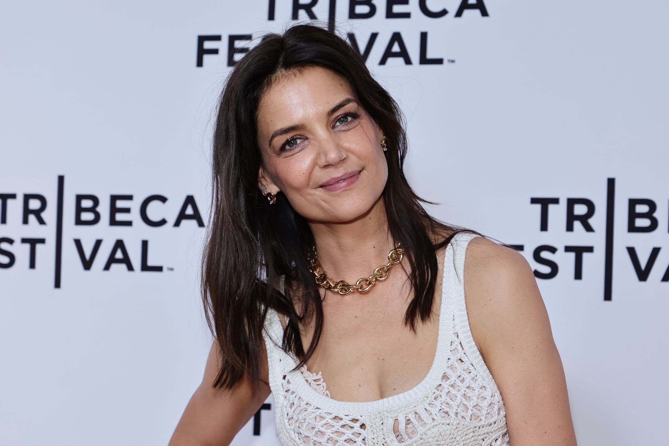 Katie Holmes debiutuje na ściance z chłopakiem