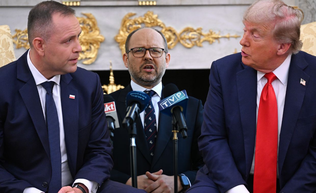 “Chodź, pokażę ci coś". Przydacz o kulisach rozmów z Trumpem