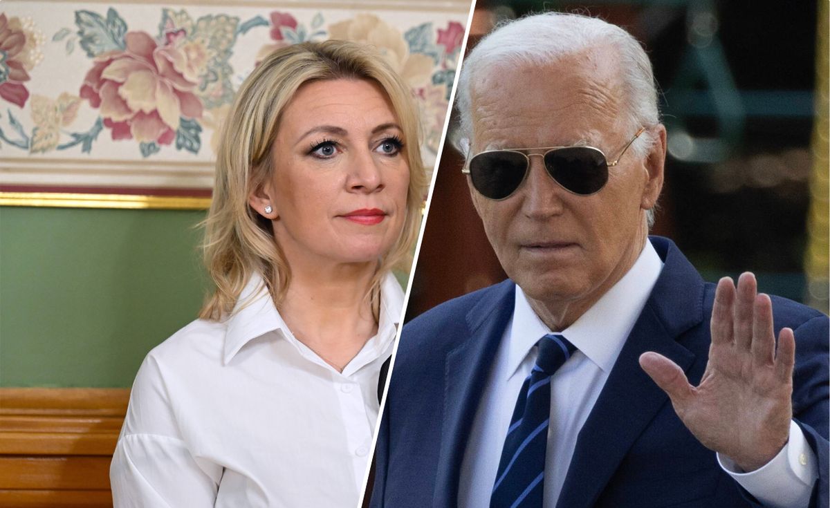 joe biden, maria zacharowa, wybory prezydenckie w usa Kreml reaguje na rezygnację Bidena. Padły słowa o spisku