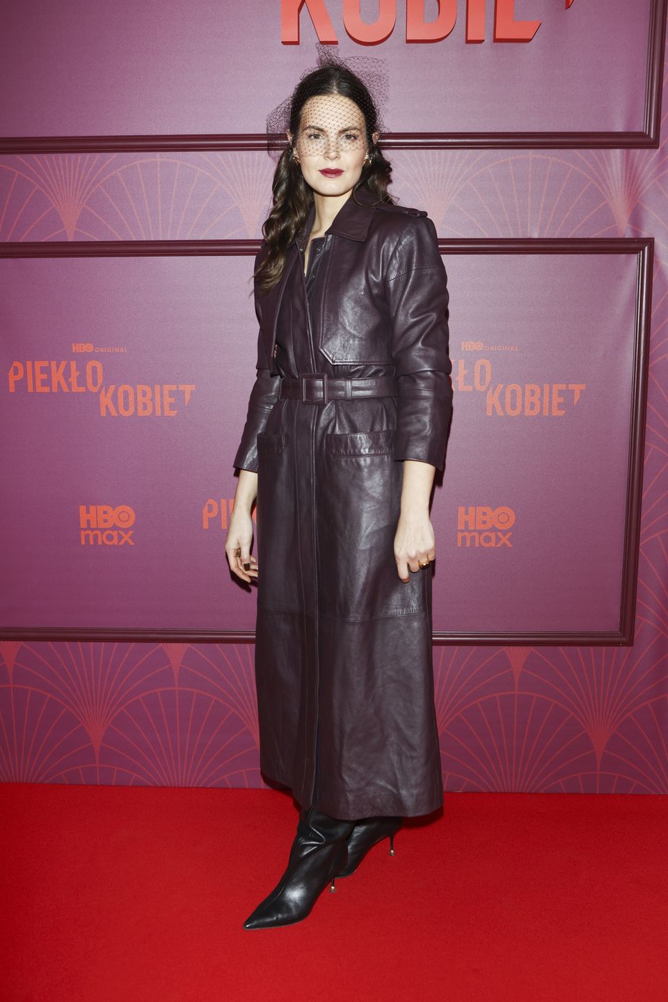 Agata Turkot na premierze "Piekła kobiet"