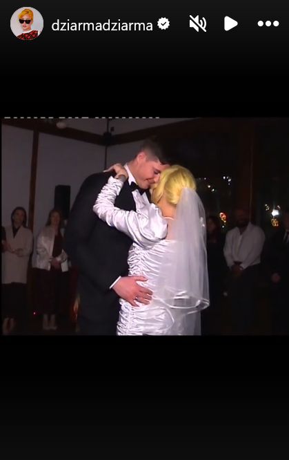 Dziarma pokazała pierwszy taniec