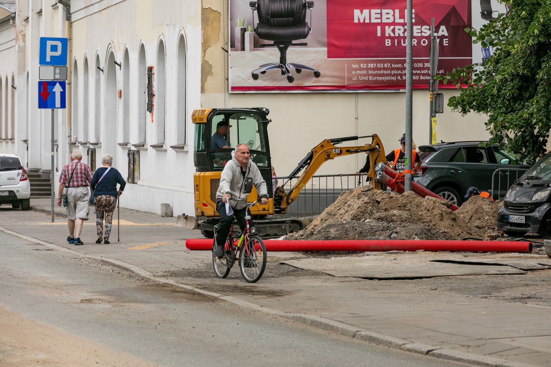 Sprawdziliśmy postęp prac na ul. Toruńskiej, w pobliżu ronda Kujawskiego.