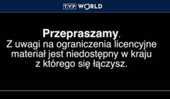 Stream TVP World działa tylko w Europie