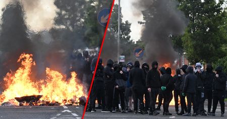 Belfast w ogniu. Tak wygląda stolica Irlandii Północnej po zamieszkach