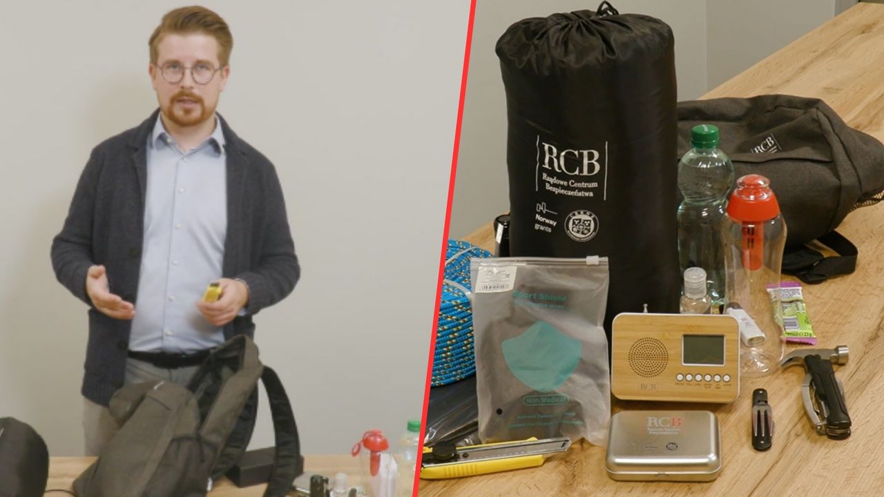 Masz spakowany plecak ewakuacyjny? RCB podpowiada, co ze sobą zabrać