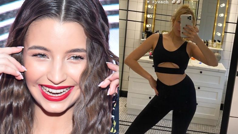 Jessica Mercedes rozpływa się nad legginsami Julii Wieniawy