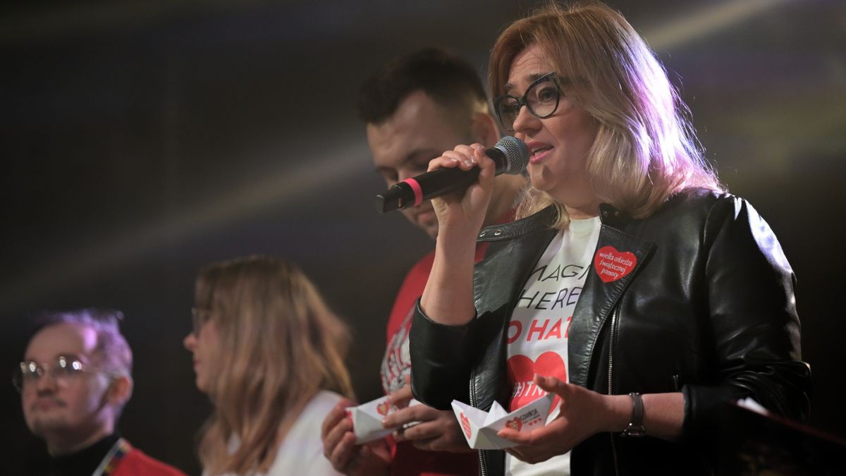 Gdańsk pamięta Pawła Adamowicza. Jego żona nie kryła łez