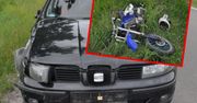 15-latek bez uprawnień na motocyklu. Tragiczny wypadek, lądował LPR